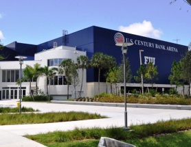 FIU Century Bank Arena,  sprinkler heads, fire sprinklers