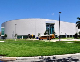 fire sprinklers at FIU Century Bank Arena