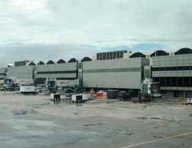 fire sprinklers at M.I.A. Concourse H